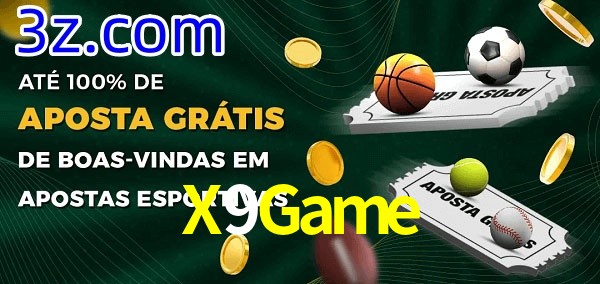 X9Game Ate 100% de Aposta Gratis