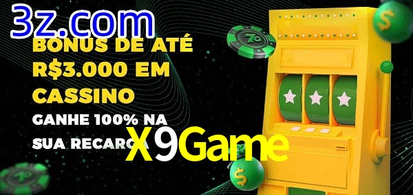 X9Game melhor bônus de depósito
