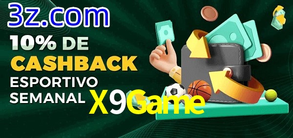 10% de bônus de cashback na X9Game